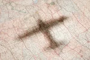 mapa avió