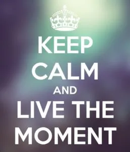 live the moment poster