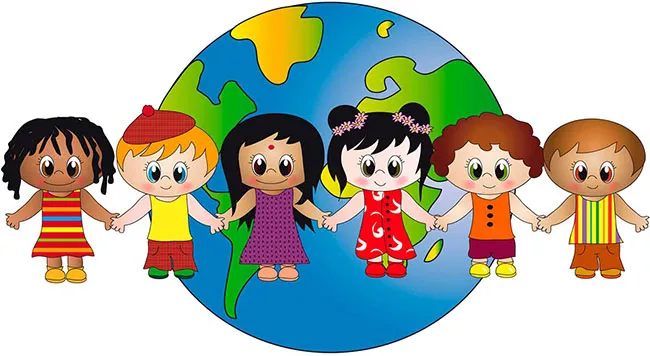 Solidaridad con niños