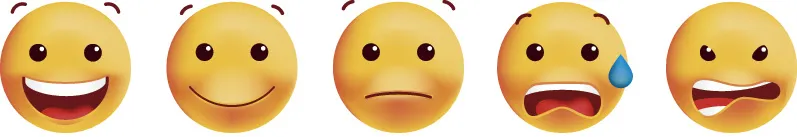emoticones d'emocions